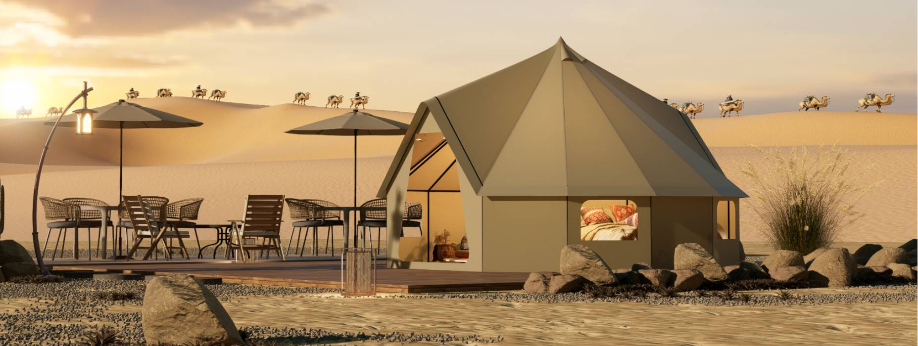 勉县露营酒店帐篷产品